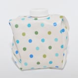 Punkte blau/grün auf weiss