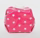 Sterne weiss auf pink