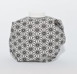 Geometrisches Muster schwarz auf weiss