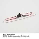 881135 Interruttore con asta - Switch connector + rod