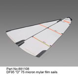 881179 Vela D 75 micron mylar FP - Sail D 75 micron mylar FP