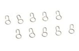 881514 GANCI INOX PER BUGNA VELA (10 pz) / INOX  SAIL CLEW HOOK (10 pcs)