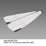 8811015 DF95V3 Vela B 75 micron mylar FP - Sail B 75 micron mylar FP
