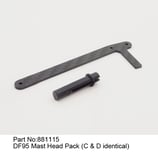 881115 95 Buttafuori albero C-D - Mast C-D head