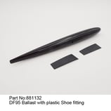 881132 Bulbo con accessori - Ballast with plastic shoe fitting