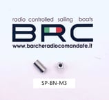 SP-BN- M3 DADO PER BULBO M3 - BALLAST NUT M3