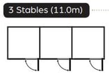 3 Stables