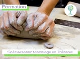 Spécialisation Modelage et Terre en Art Thérapie Inscription