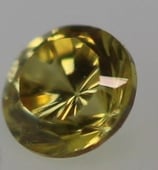 Zirkonia Citrine (hellgelb) Rund 2 mm