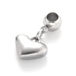Edelstahl Anhänger Herz