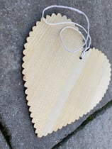 Herz gross zum Hängen 17x17cm