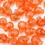 Kordelstopper Halbtransparent Orange