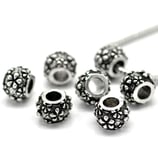 Tibetsilber Bead „Dolores"