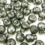 Kordelstopper Halbtransparent Black