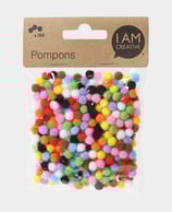 Pompon 7mm assortiert