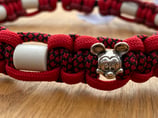 EM Keramik Paracord-Halsband 39 - 41cm (113-108-12 + Micky)