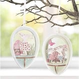 Holz Steckteile“Ostern" natur