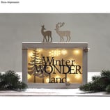 Holzbausatz Rahmen leer