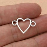 Metall - Verbinder Herz