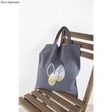 Basic Shopper grau Canva 46x35x10cm 330g/m2