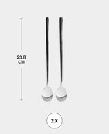 Latte Macciato Löffel mit langem Stiel | Kaffeelöffel lang