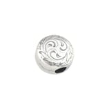 Western Metall Bead - Runde Form
