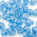 Kordelstopper Halbtransparent Hellblau