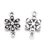 Metall - Verbinder Blümchen