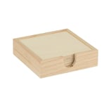 Untersetzer in Box aus Holz