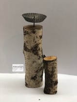 Birkenstamm  ø 8cm-12cm (ohne Deko)