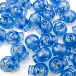 Kordelstopper Halbtransparent Blau
