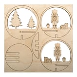 Holz-Steckteil-Nussknacker