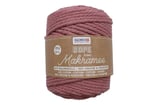 Makramée Rope 5mm 500 gedreht mauve
