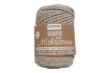 Makramée Rope 3mm 250 gedreht taupe