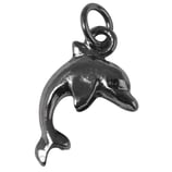 Metall - Anhänger Delfin