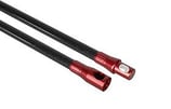 14 mm Flexible Rotations- Meterstange Rot