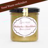 Rhabarber/Basilikum-Brotaufstrich