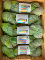 Hedgehog Fibres Alpaca Bouclé Parklife