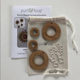 Purl&Loop Round Weaver Earring Set