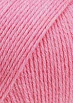 Lang Yarns Merino 150 – Farbe 129 Coral Mélange