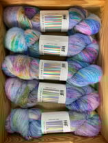 Hedgehog Fibres Alpaca Bouclé Lavender Fields