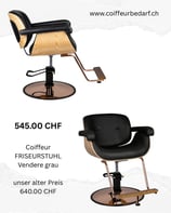 ProduktnameCoiffeur FRISEURSTUHL Vendere schwarz