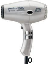 PARLUX 3500 Supercompact CERAMIC & IONIC Haartrockner silber metallic