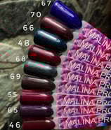 DARK WINTER COLORS GEL POLISH