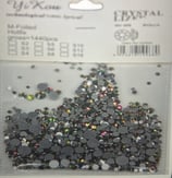 λιλά ιριδίζοντα στρασάκια