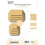 Rechtecke mit rundem Rand.