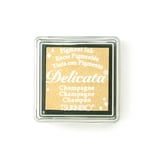 Tsukineko - Delicata Small Ink Pad "Champagne" Metallic Stempelkissen