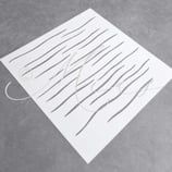 Schablone ‚Wellen‘