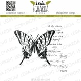 Schmetterling mit Text - Stempel