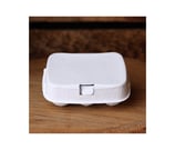 kleine Wachteleierschachtel: weiss